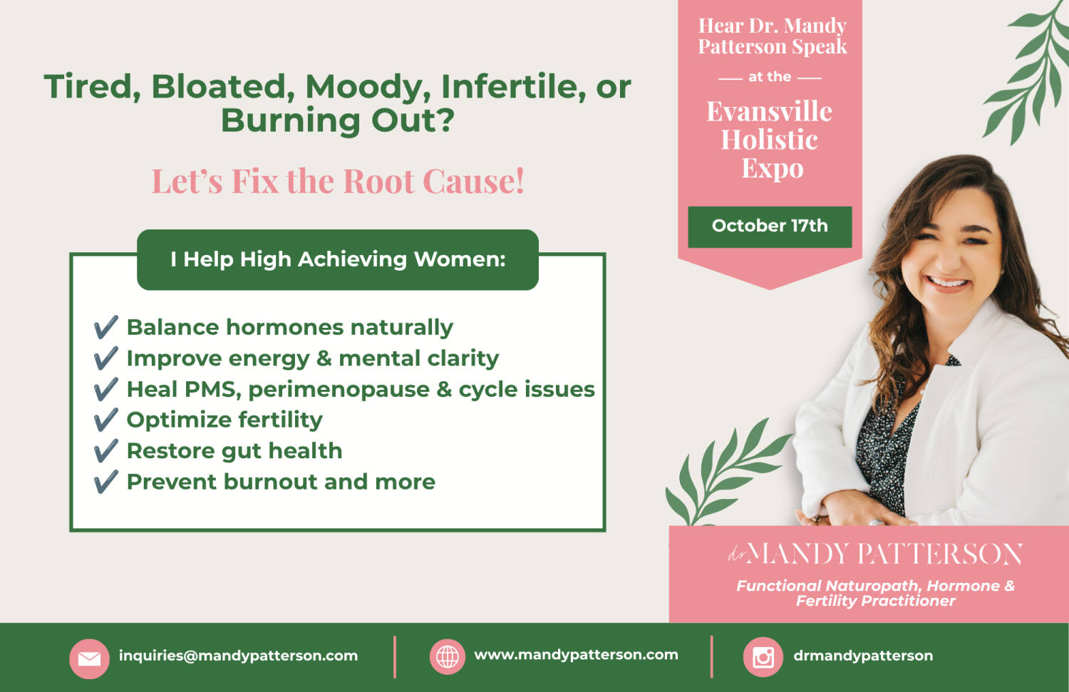 Mandy Patterson Flyer
